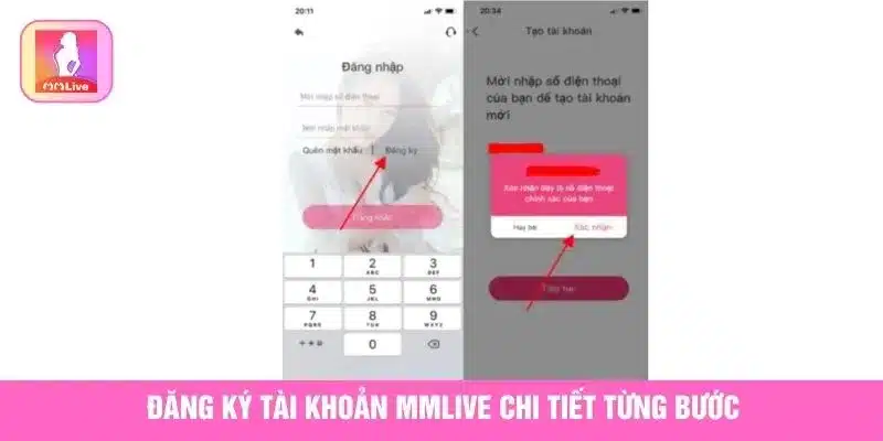 Đăng Ký MMlive Hôm Nay Nhận Ngay Ưu Đãi Vàng Hấp Dẫn Đăng ký tài khoản MMlive chi tiết từng bước