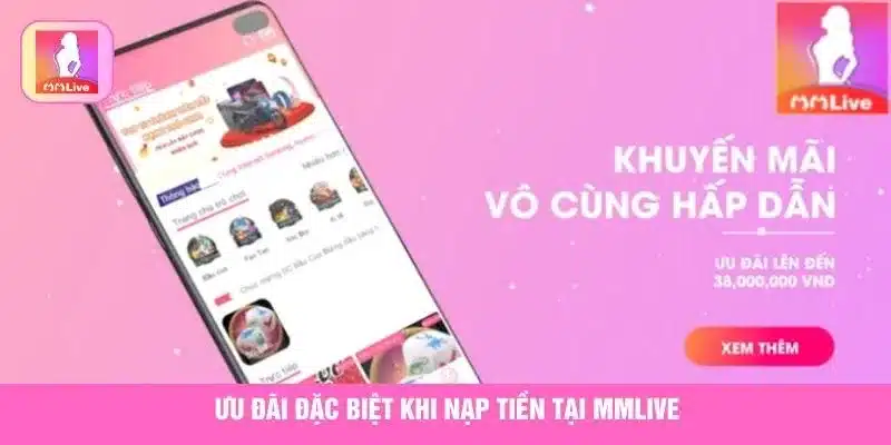 Hướng Dẫn Nạp Tiền MMlive Đơn Giản Trong 1 Phút Ưu đãi đặc biệt khi nạp tiền tại MMlive