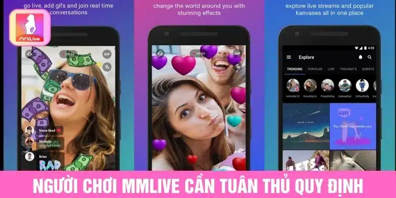 Người chơi MMlive cần tuân thủ quy định
